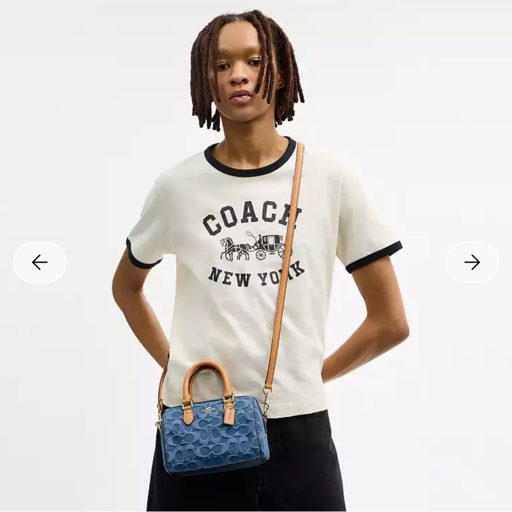 Coach Denim mini Rowan - Picture 2 of 10